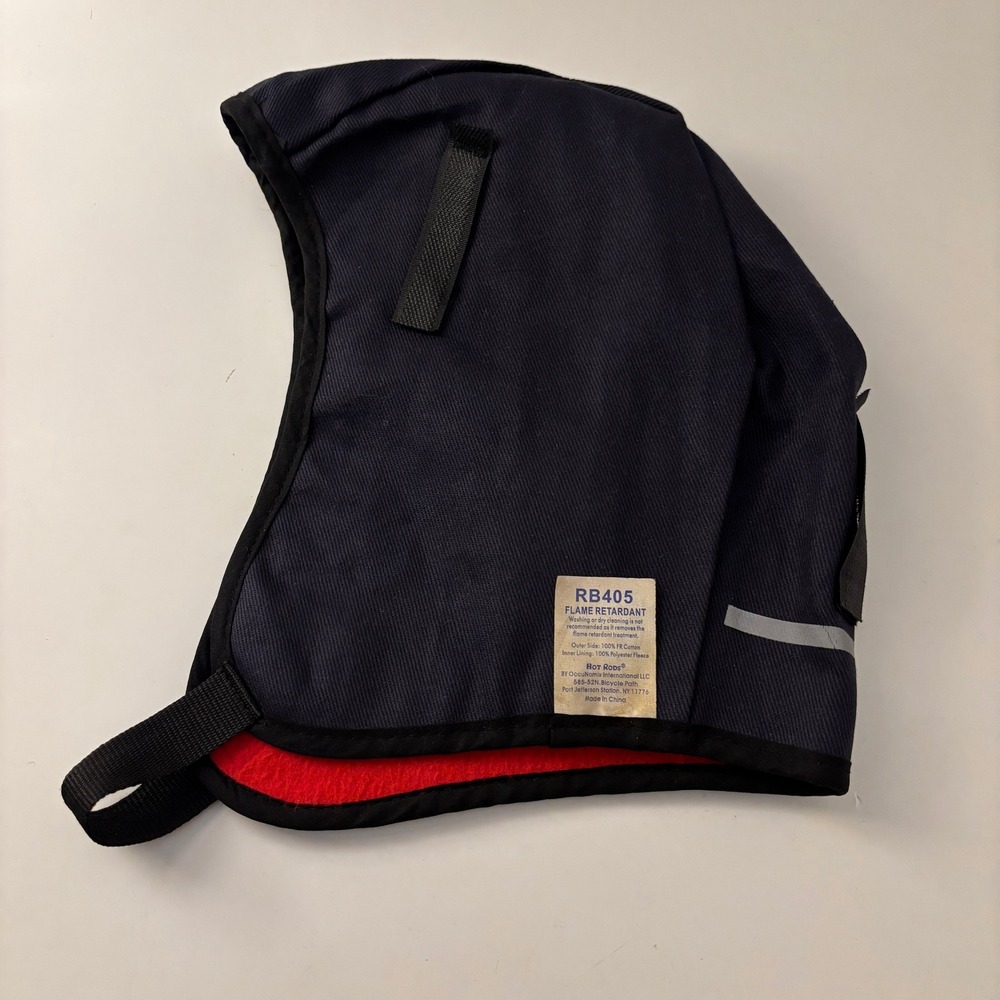 OccuNomix Hot Rods RB405 Flame Retardant Winter Helmet Liner OS Navy Blue Red